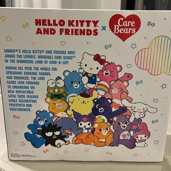 hello kitty Care Bears set of two New in box - Picture 3 of 3